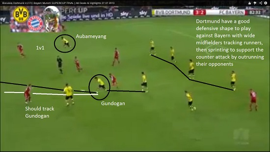 Bayern v Dortmund 8