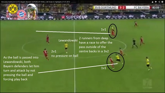 Bayern v Dortmund 9
